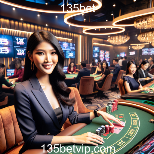 Cassino ao Vivo: A Experiência Realista do 135bet